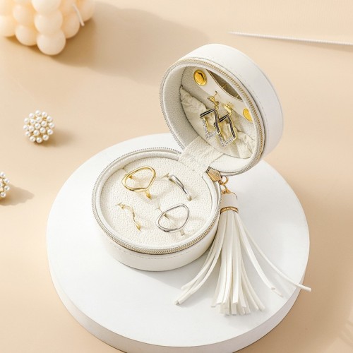 Newest Simple Earrings Necklace Ring Storage Box