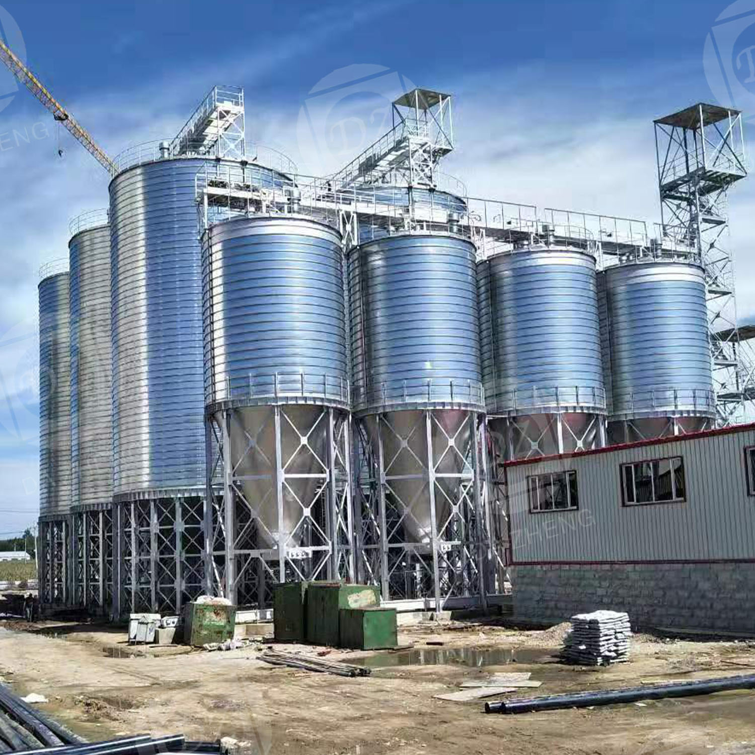 Farm Feed Storage Silos