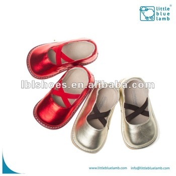 fancy ballet shoe squeaky baby shoe SQ-A11108