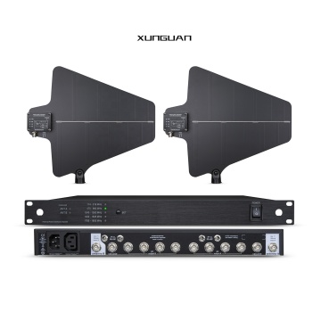 UA845+UA874 10 saluran penguat antena luaran arah saluran untuk sistem tanpa wayar UHF