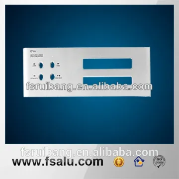 custom cnc precision milled aluminum part for audio panel