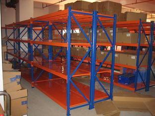 Durable Long span pallet racking system , high density stor