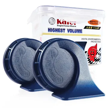 Waterproof High-Voice 12V/24V Car Horn Electric Auto Snail Horn