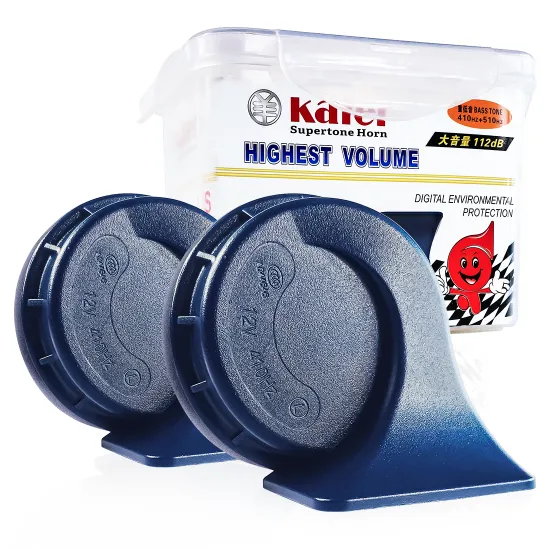 Waterproof High-Voice 12V/24V Car Horn Electric Auto Snail Horn