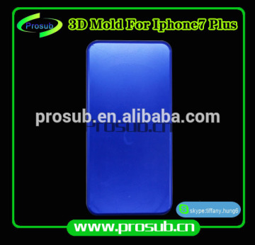 3D sublimation mobile phone case cover aluminum injection mould for Prosub-IP 7 plus with logo hole