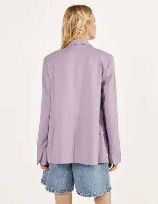 2020 New Women Designer Straight-cut blazer