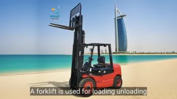 Efficient Electric Forklift for Material Handling