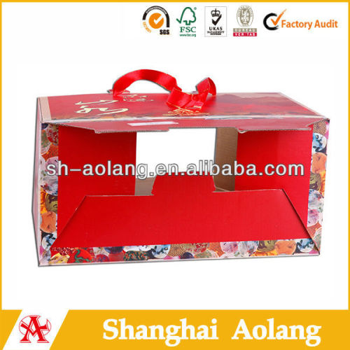 Tough Corrugated Packaing Box With Ribbon Knot, High Quality Tough ...
