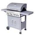 Antracite Grey 4 Burners Gas Grill