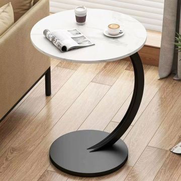 Modern Wooden Bar Tables and Stools with Round Nightstands