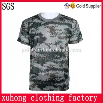 military camouflage t-shirt