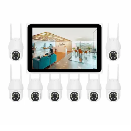 Top 10 Remote Monitoring Smart Home Security Systems with IP CCTV Cameras and 8-Channel Wireless Intercoms