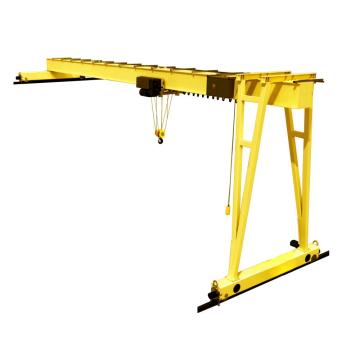 Electric semi-gantry gantry crane for lifting precast girder