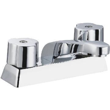 4\ "lưu vực vòi / phòng tắm vòi với hai xử lý Chrome mạ