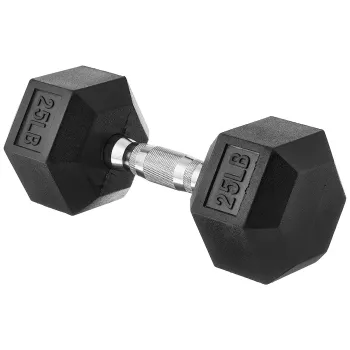 Wholesale Rubber Coated Weight Dumbbells 10-50 LB for Fitness and Strength Training