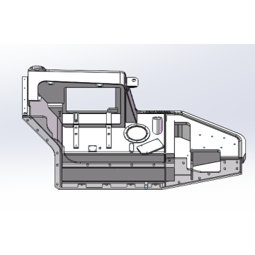 Xul410f Детали подземного погрузчика, правый топливный бак