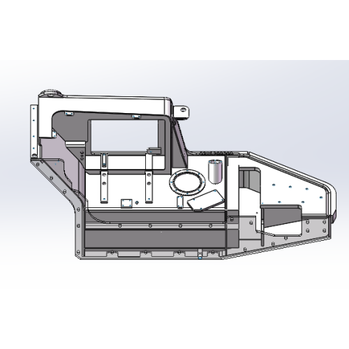 xul410f อะไหล่รถตักใต้ดินถังน้ำมันเชื้อเพลิงด้านขวา