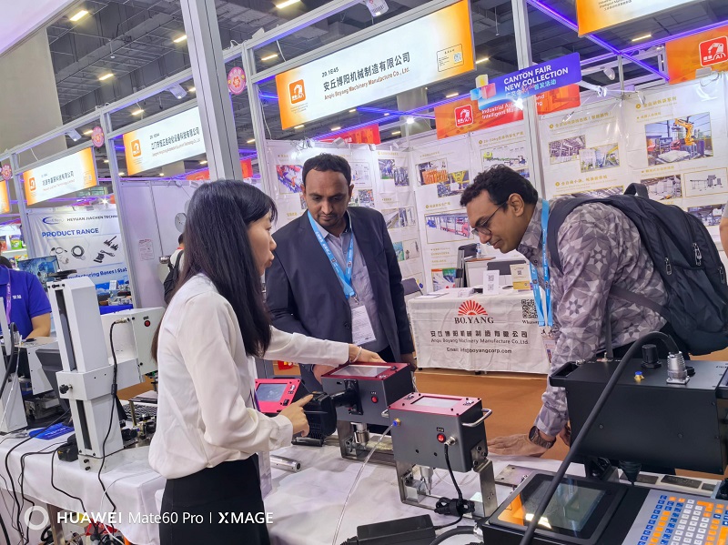 The 139th Canton Fair! Chuke Intelligent's Booth is a Huge Hit, Multiple Laser Equipment Products Attract Customers