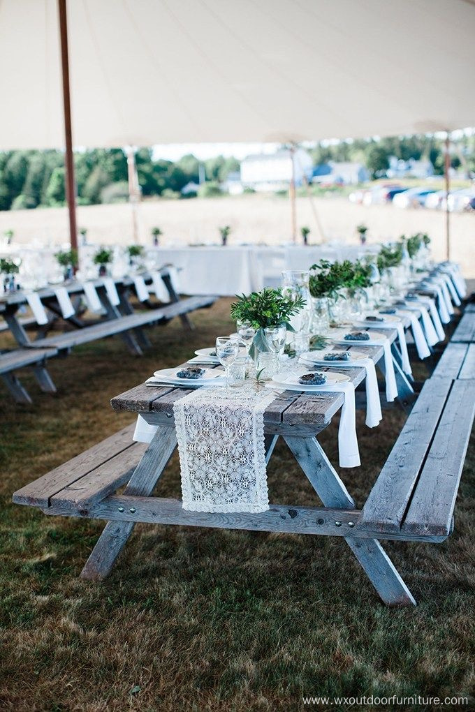 Commercial Outdoor Furniture Wood Top with Metal Legs Restaurant Dining Wooden Hotel Folding Banquet Wedding Table