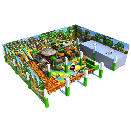 Modular Soft Mini Treehouse Kids Zone Indoor Playground Equipment