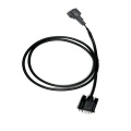 Kabel złącza samochodowego DB9 żeński na 2-pinowy, szary, 1000 mm