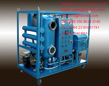 Double Stages Vacuum Transformer Oil Filtration Machine