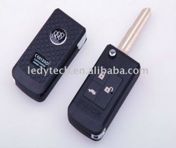 Good quality Buick 3 button modified flip remote key blank