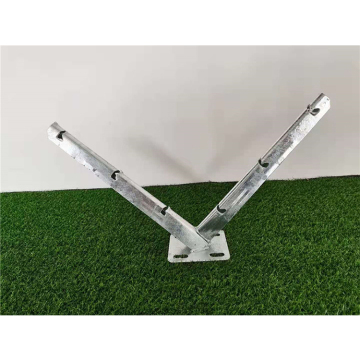 Hot-Dip Galvanized Y Arm Chain Link Fence Fittings & Razor Barbed Wire Y Brackets