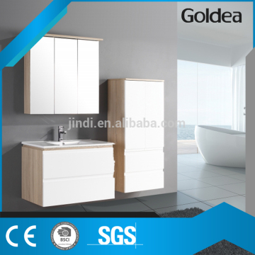 Painting and melamine foiled modern bathroom vanities best seller in China 2015