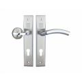 Long life aluminum plate door handle