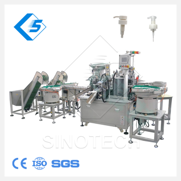 Zhangjiagang Automatic Lotion Pump Cap Assembling Machine