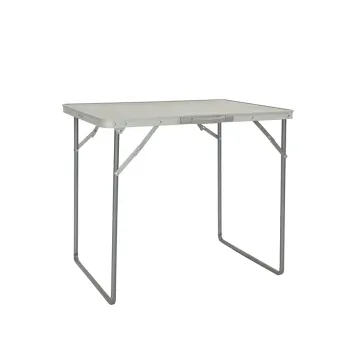Lightweight MDF Folding Iron Camping Table for Outdoor Use
