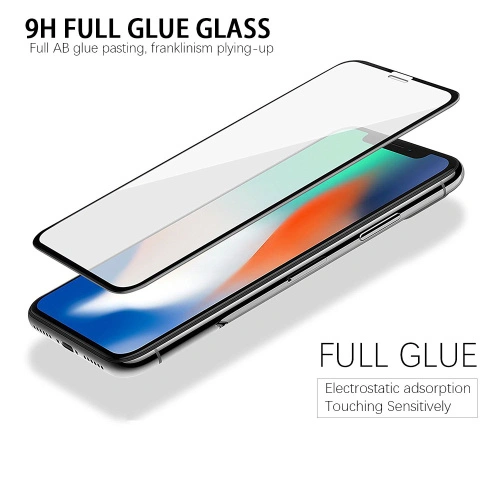 Verre trempé Full Glue 9H avec colle antistatique iPhone 13 Pro Max 6