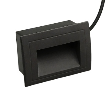 Outdoor wall recessed foot stair light step light