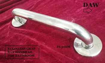stainless grasp bar handrail for bathroom