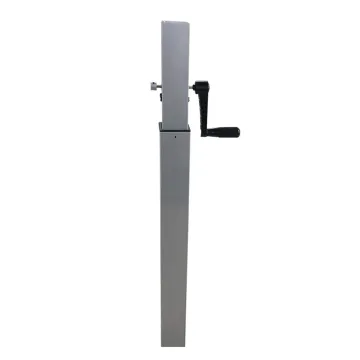 Heavy Duty Hand Crank Lifting Table Tube in Gray