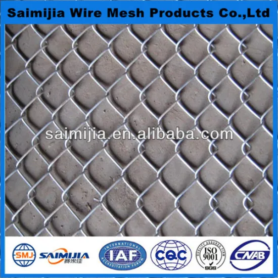 Galvanized protective screening chain link steel wire mesh roll