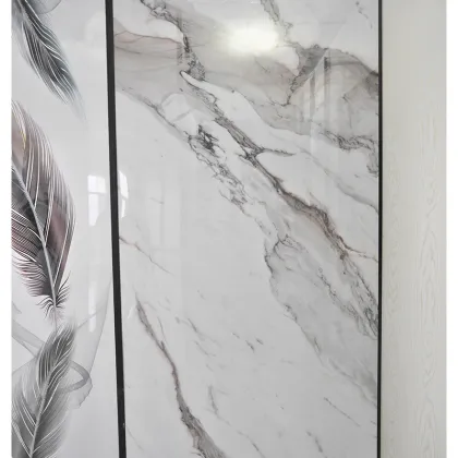 Pvc Marble Sheet Uv Coating Wall Panel Sheet