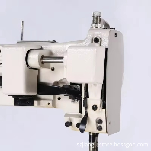 Single Needle Binding Folder Lockstitch Cylinder Bed Sewing Machine with Automatic Lubrication