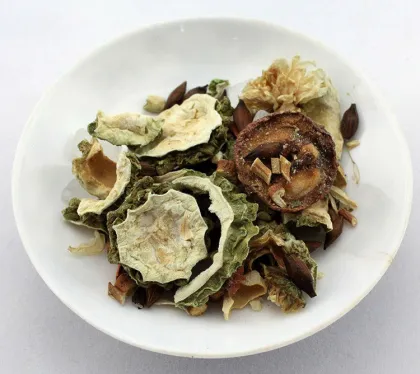 Heat-Reducing Bitter Gourd Herb Tea 8 Treasure Blended Health Tea