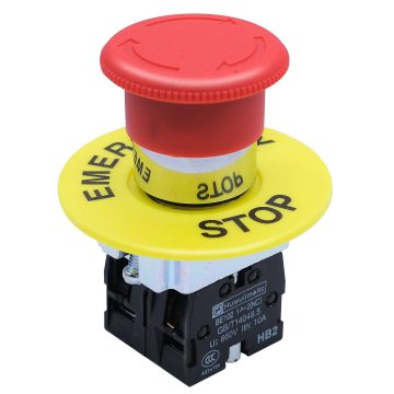 Mushroom AC 660V 10A Emergency Stop Push Button Switch