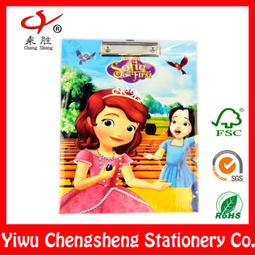 a4 custom paper file folder with clip