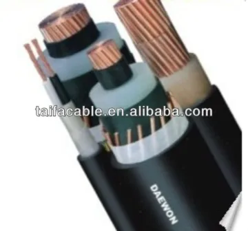 19/33kV XLPE insulated PVC sheathed power cable (XLPE/PVC Cable) 50mm 70mm 120mm 185mm