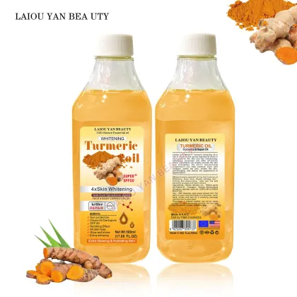 Wholesale Turmeric Essential Oil: Facial Moisturizer & Body Massage Oil for Meridian Heat Relief
