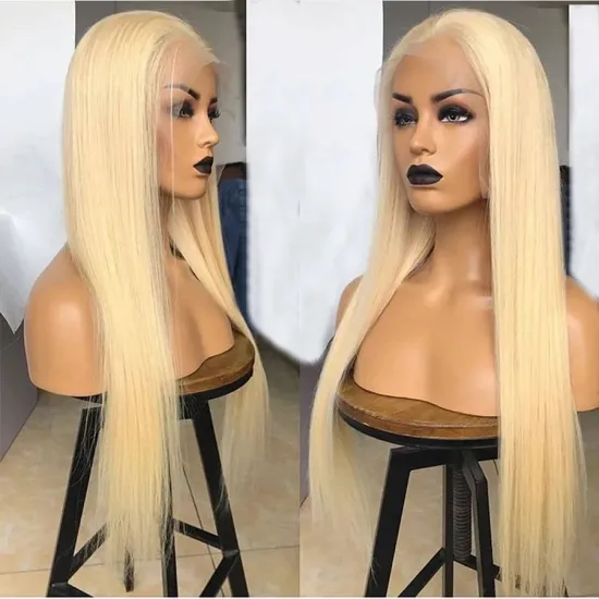 613 Lace Front Wig,613 Hd Lace Frontal Wig,Blonde 613 Full Lace Wig Human Hair