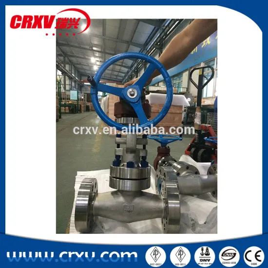 High Pressure Worm Gear Operated Globe Valve