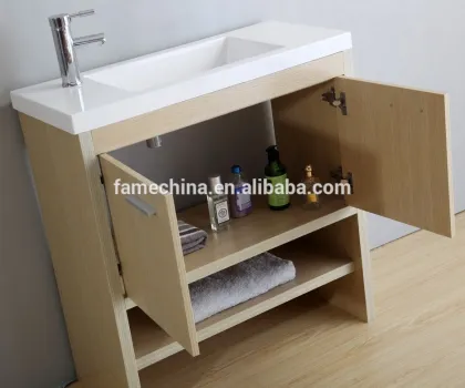 Modern wall handing melamine bathroom vanity canada