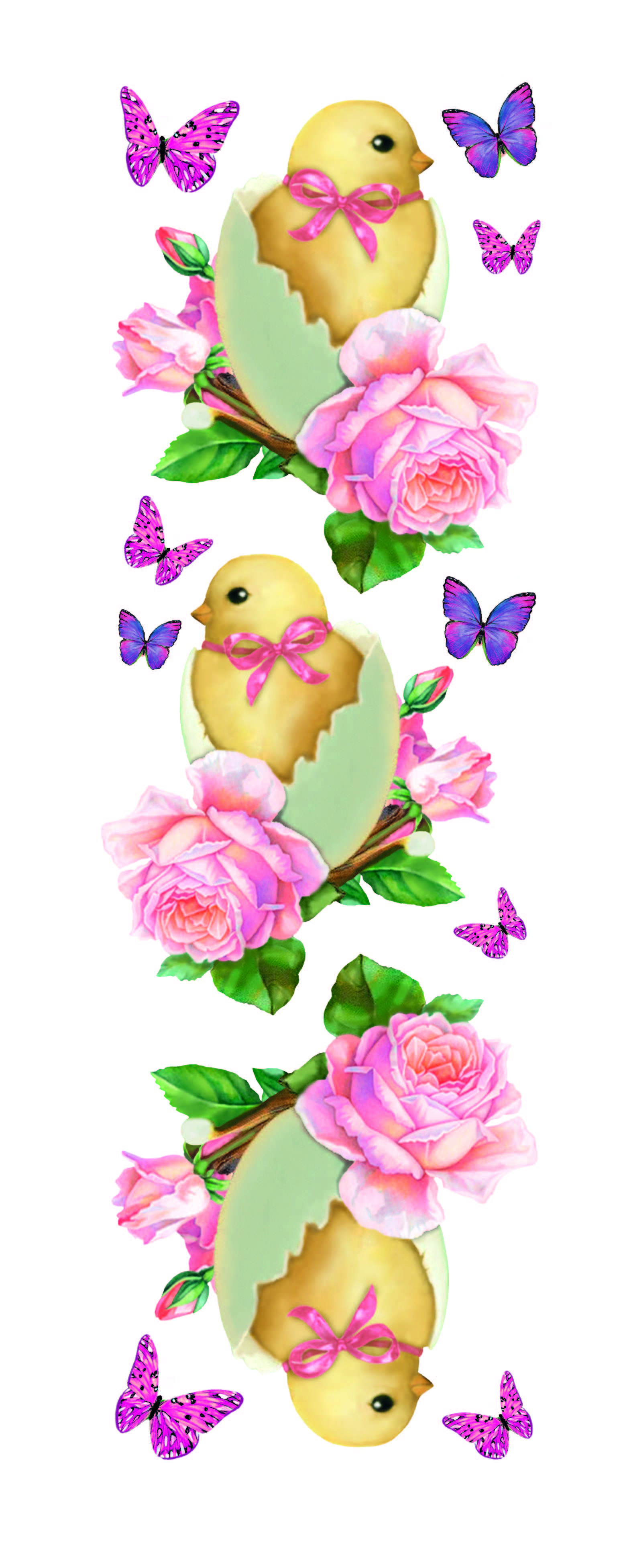 The Colorful Chick Sticker