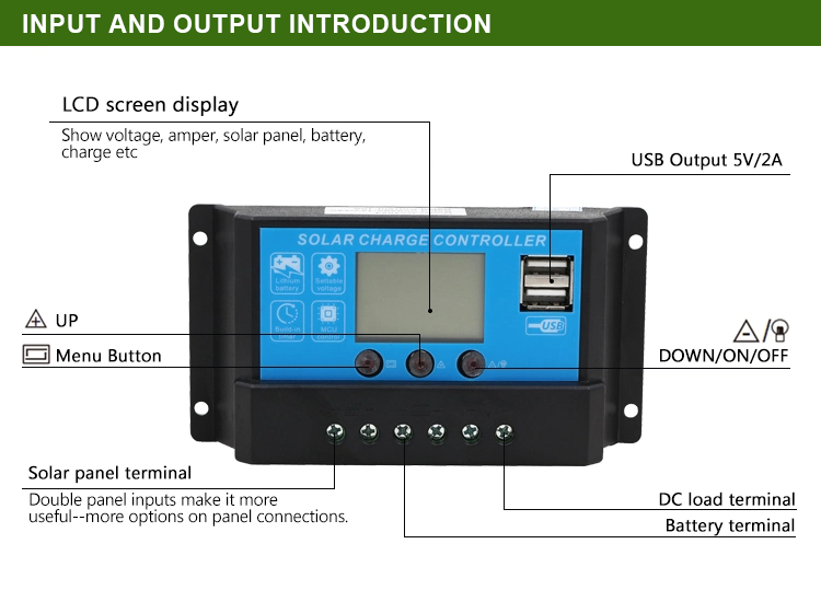 20a Pwm Solar Charge Controller 2 10 Png