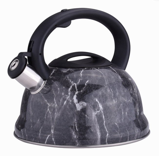 Marble Coating Soft Touch Handle Teakettle